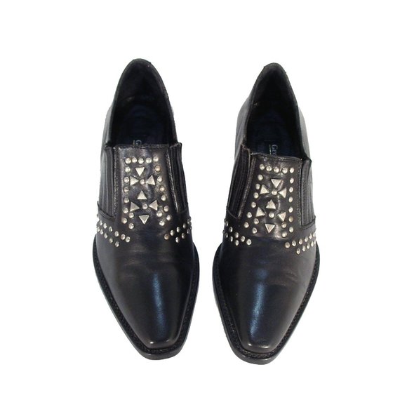 GEORGES MARCIANO (GUESS) Studded Heeled Booties Women's 6.5 B - Picture 3 of 9